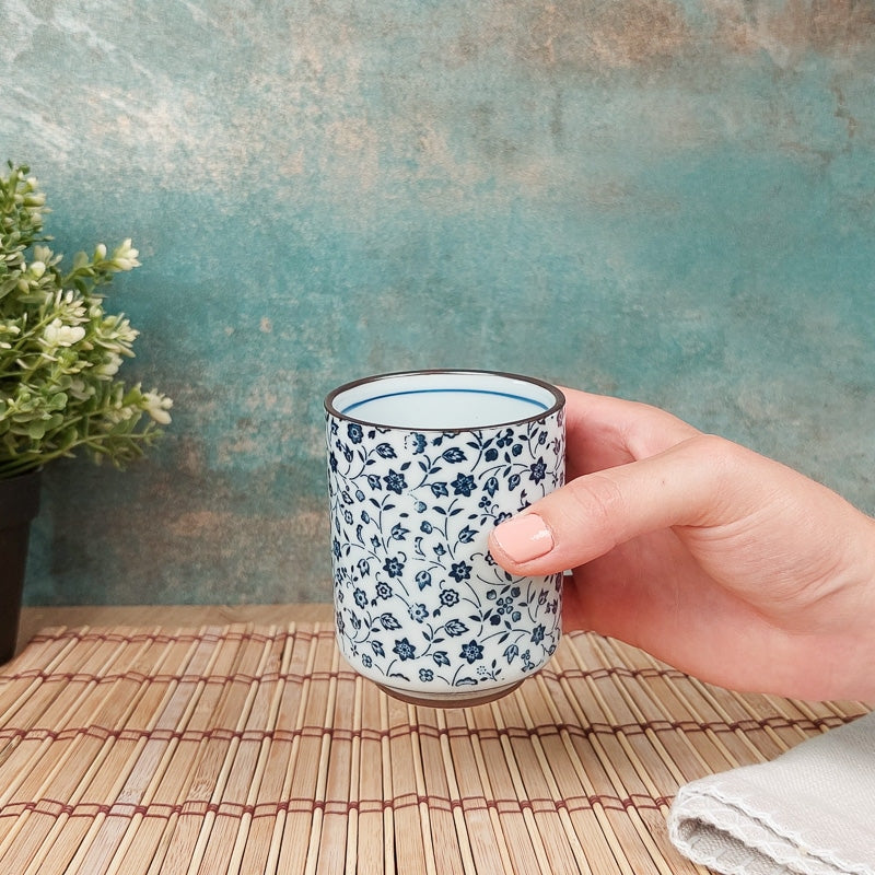 Japanische Tasse Yunomi Shokubutsu