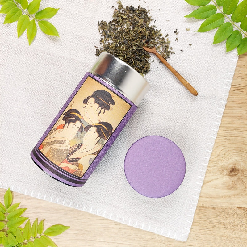 Japanische Teedose Bijinga