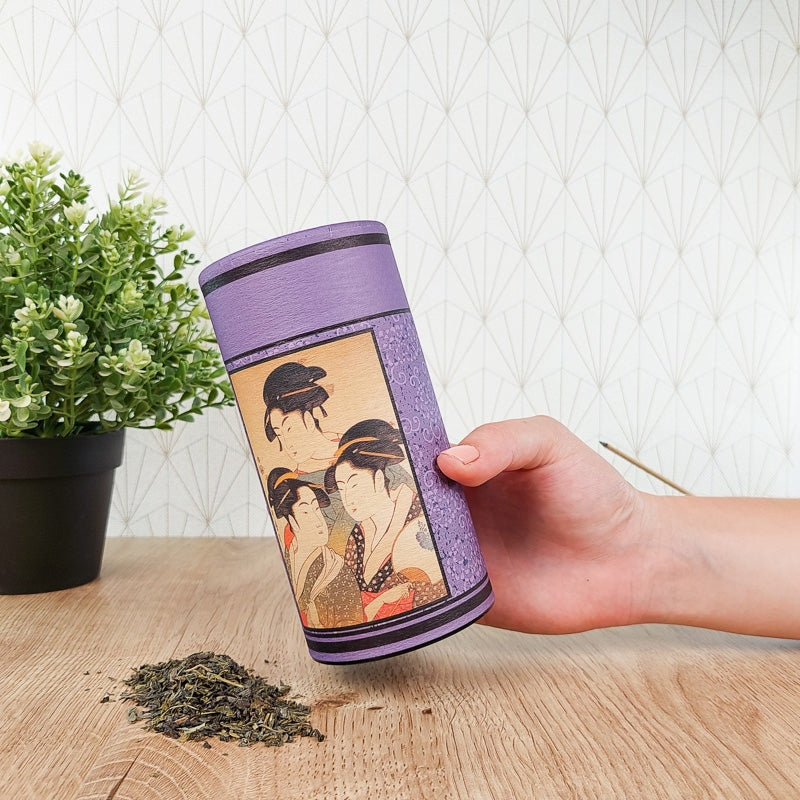 Japanische Teedose Bijinga