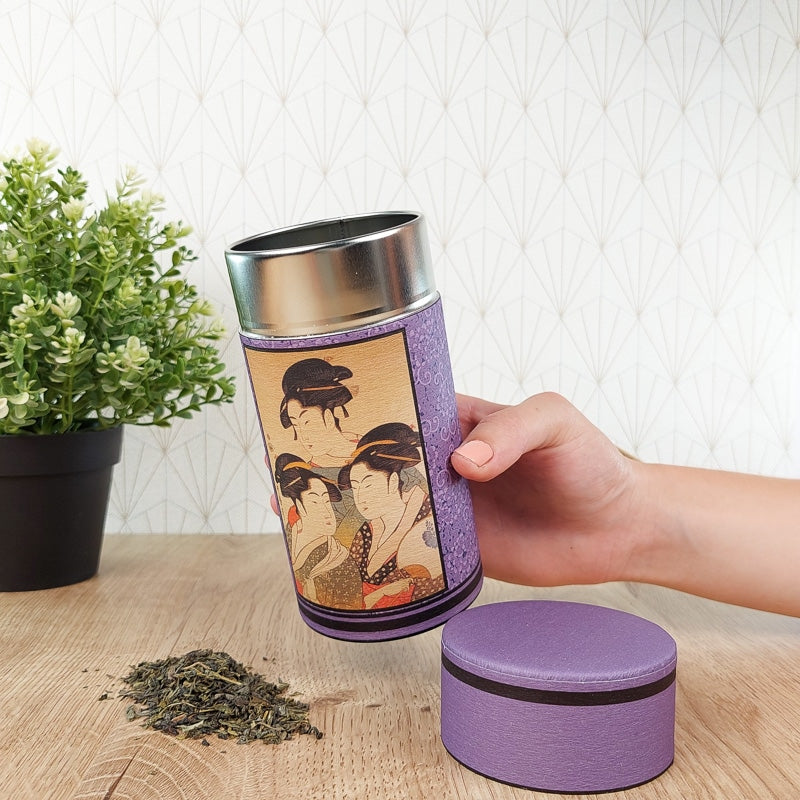 Japanische Teedose Bijinga