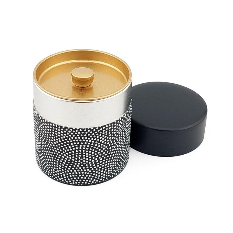 Japanische Teedose - Kuro Same