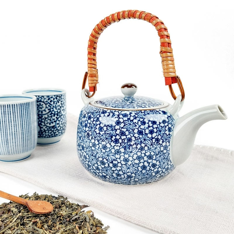 Japanische Teekanne Porzellan