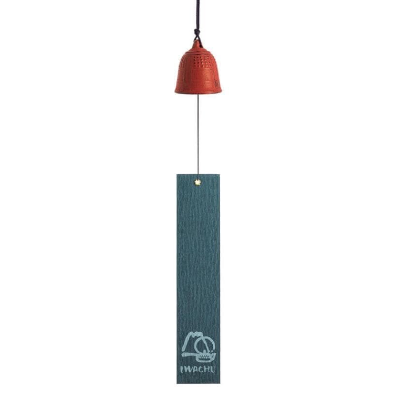 Japanische Windglocke Gusseisen Iwachu Rot - 5,5 cm