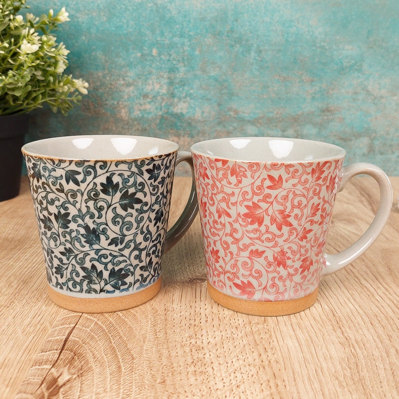 Japanischer Becher Keramik Blau