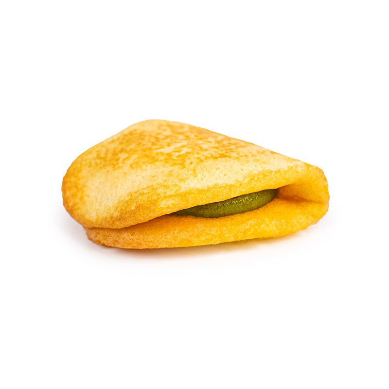 Japanischer Castella Kuchen mit Matcha Uji & Mochi