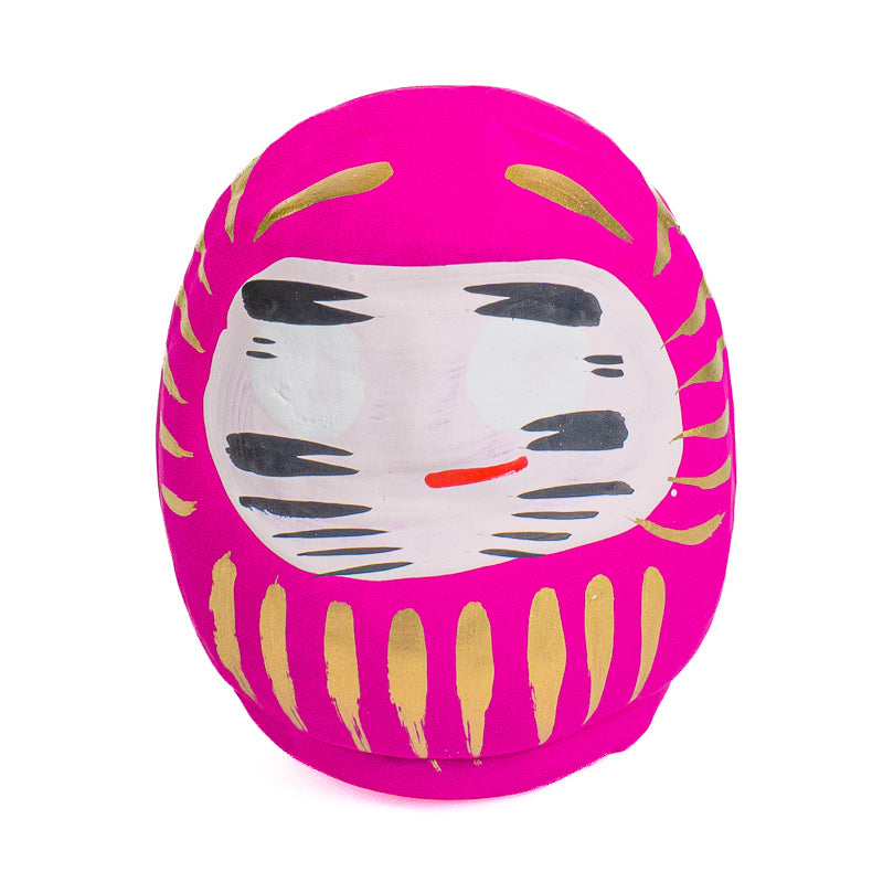 Japanischer Daruma 6 cm - Verschiedene Farben Rosa