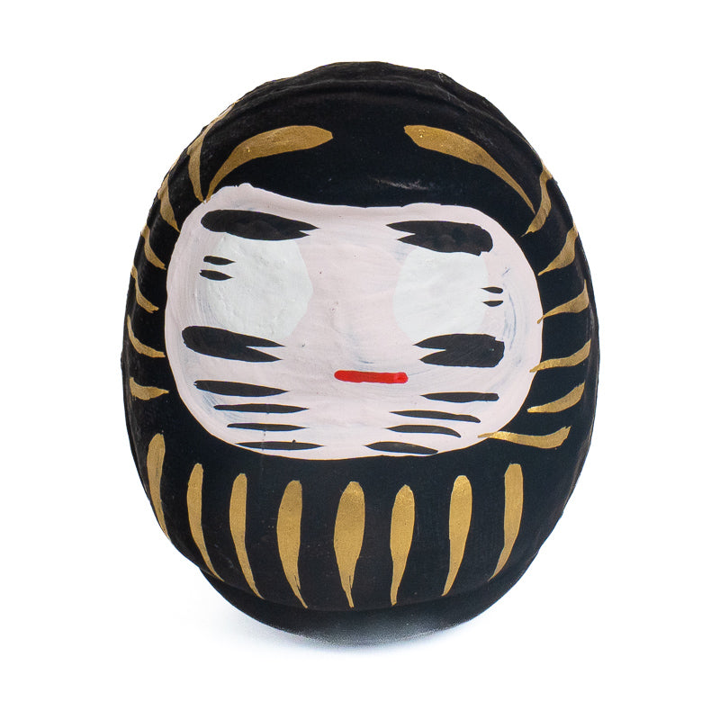 Japanischer Daruma 6 cm - Verschiedene Farben Schwarz