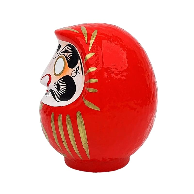 Japanischer Daruma – Rot (9 bis 15 cm)