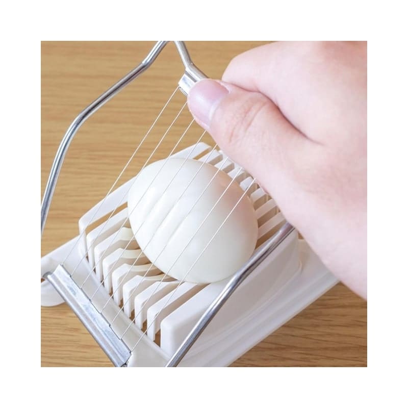 Japanischer Eier-Schneider aus Edelstahl