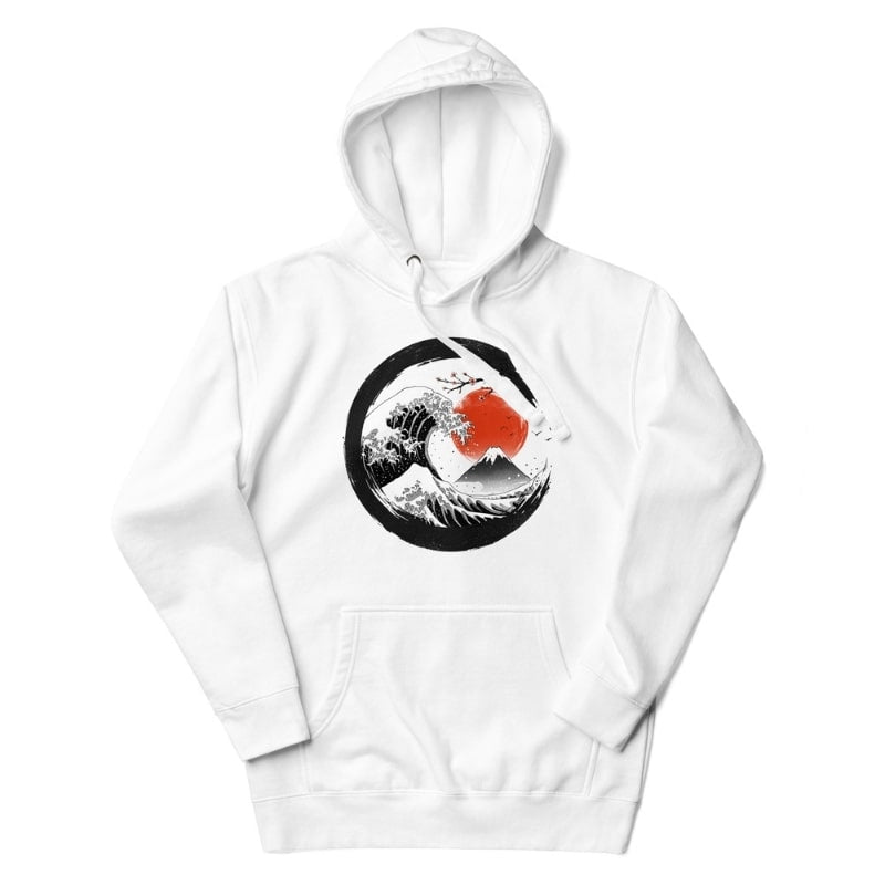 Japanischer Hoodie Enso Kanagawa S