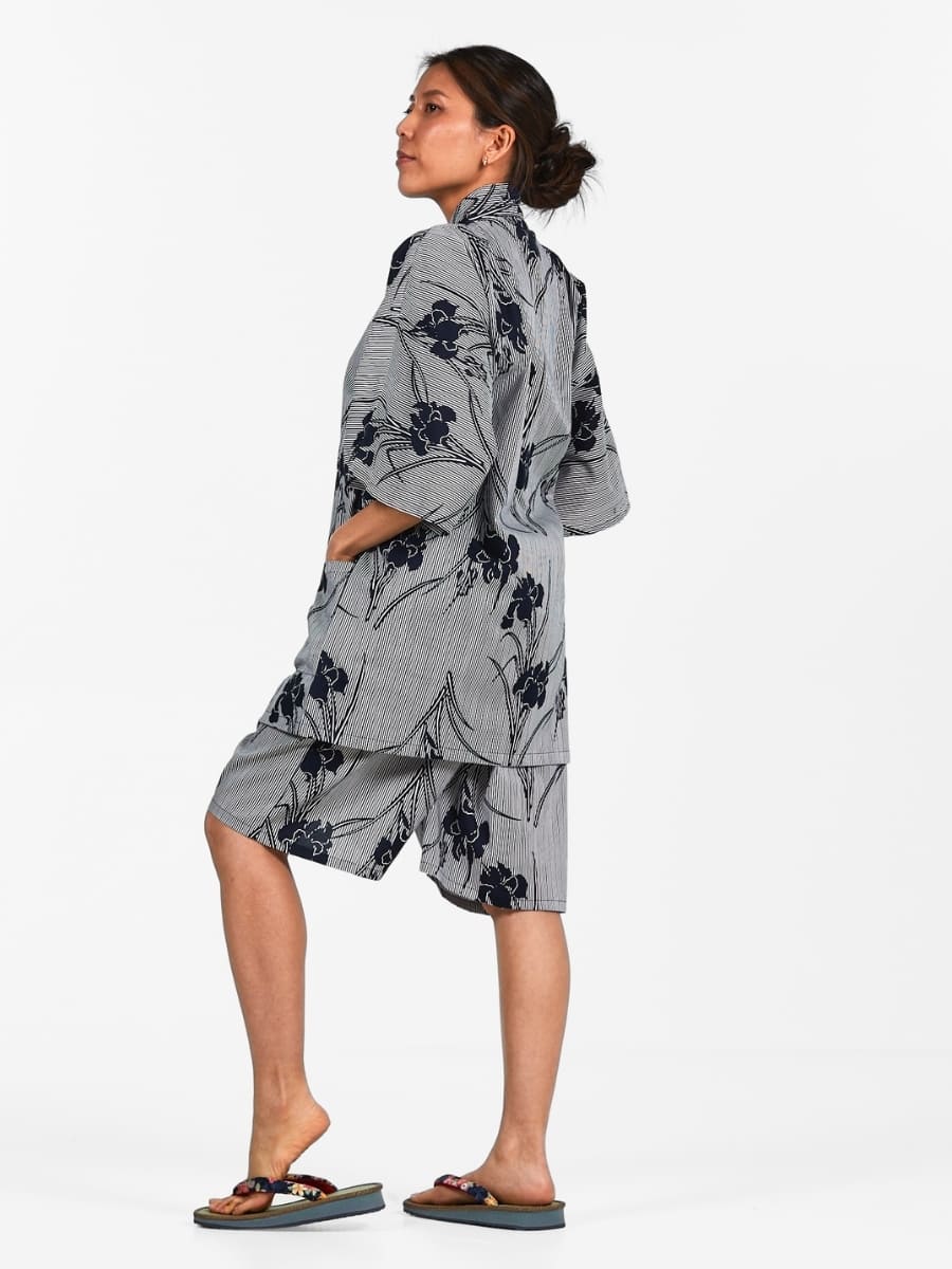 Japanischer Jinbei Damen – Iris