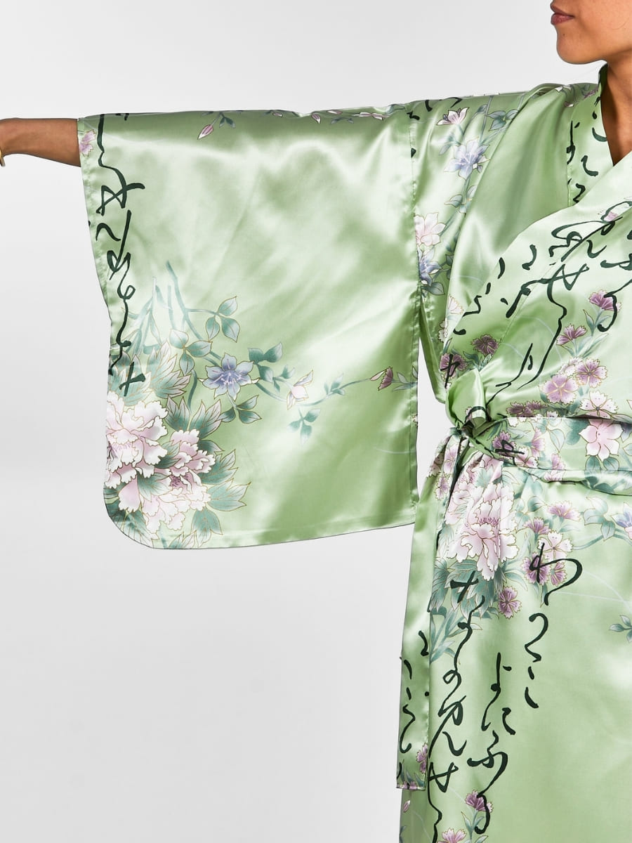 Japanischer Kimono Damen - Shi to Hana Einheitsgröße