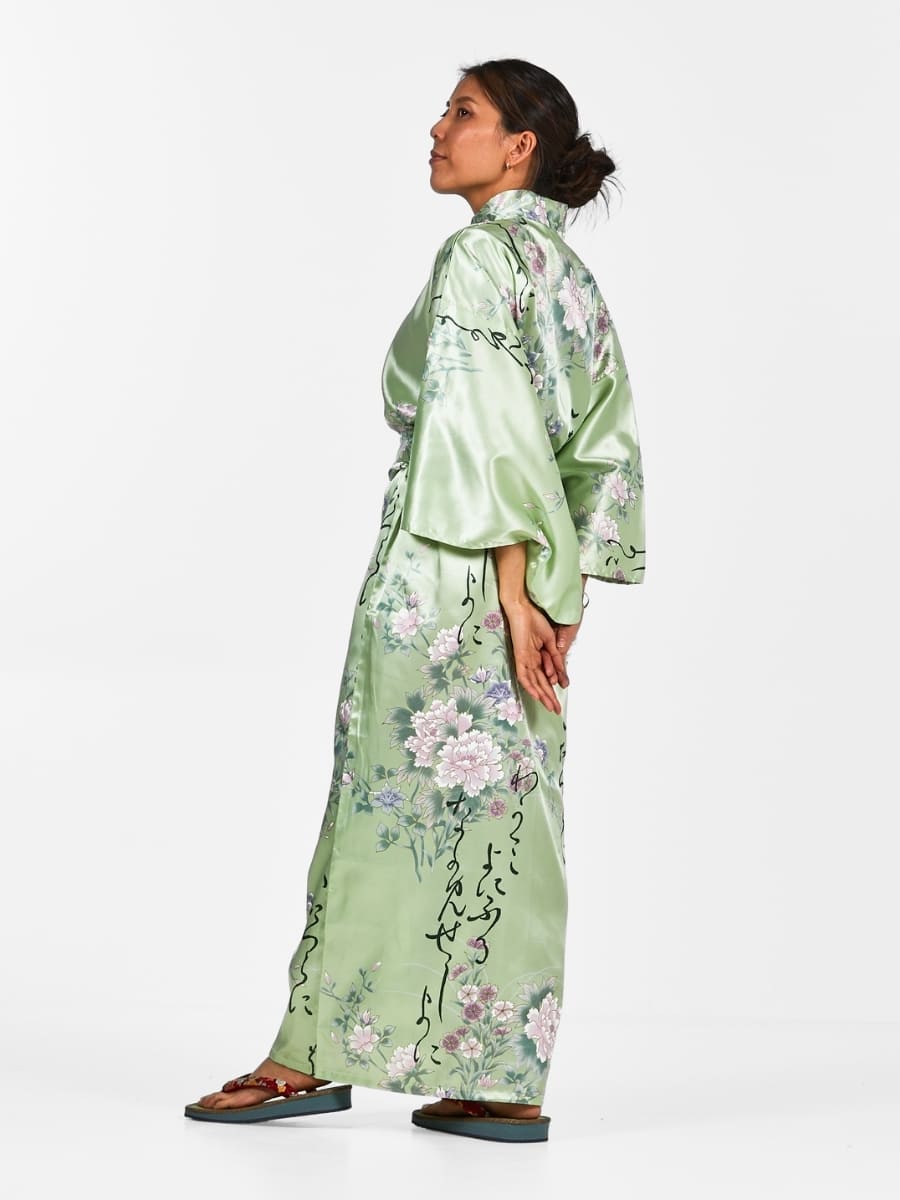 Japanischer Kimono Damen - Shi to Hana Einheitsgröße