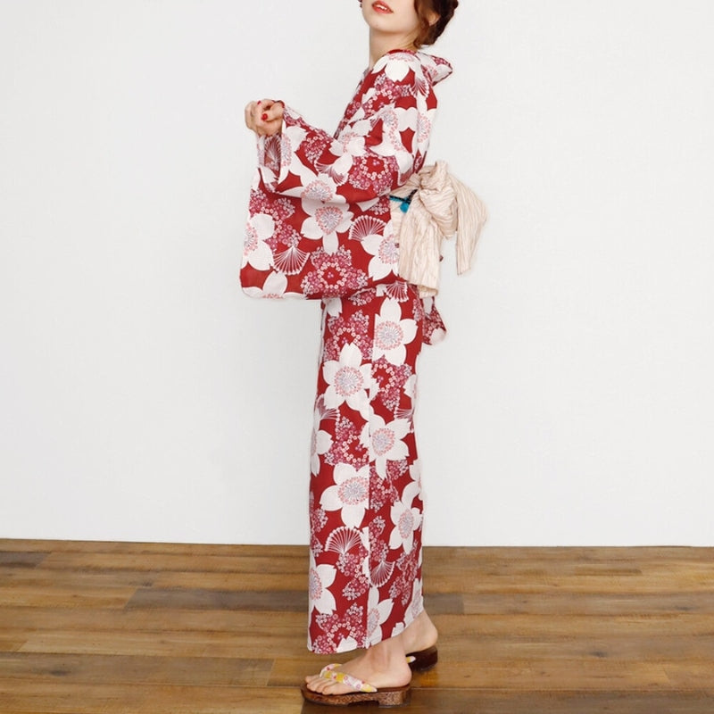 Japanischer Kimono Frauen - Kirschbaum