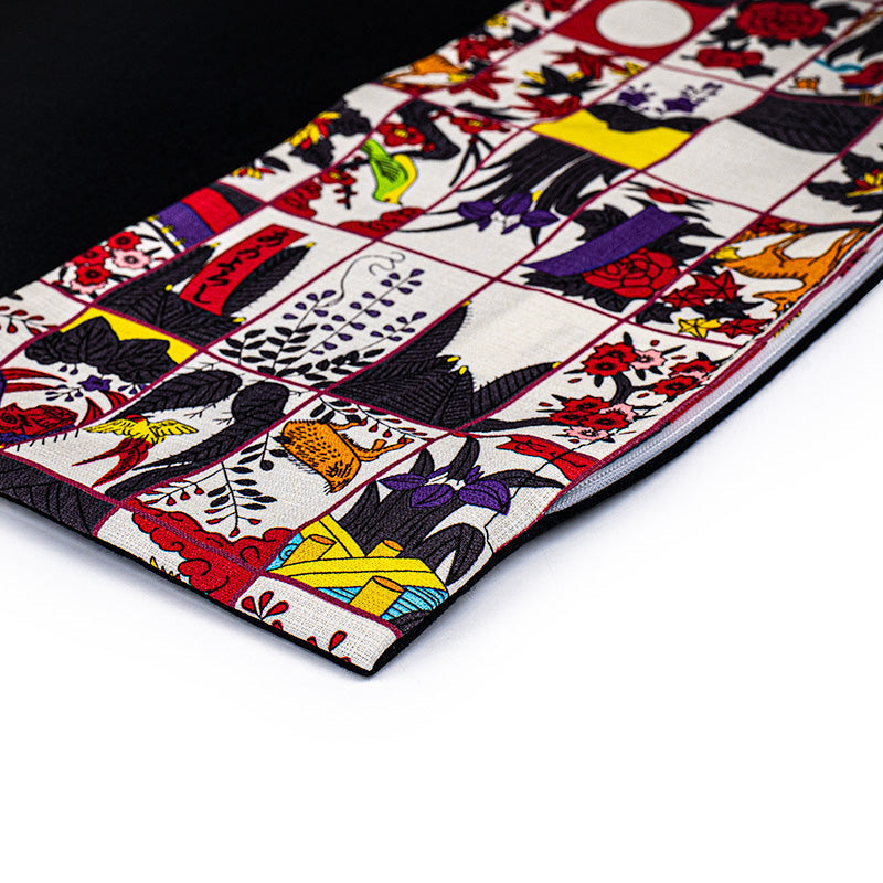 Japanischer Kissenbezug Koiki Hanafuda - 50x50 cm