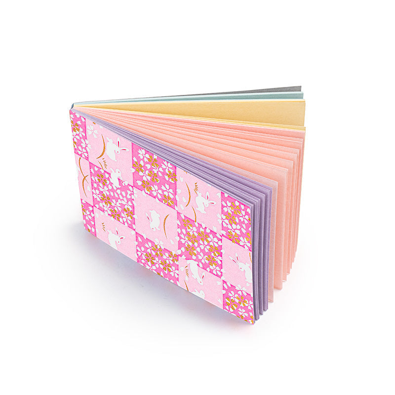 Japanischer Memoblock Rosa Kaninchen