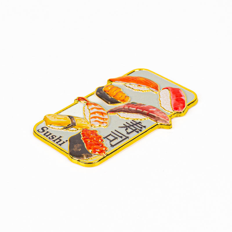 Japanischer Metallmagnet Sushi-Motiv
