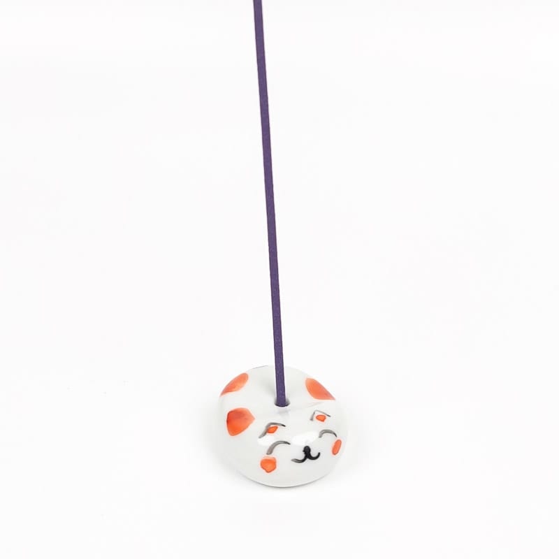 Japanischer Räucherstäbchenhalter Neko