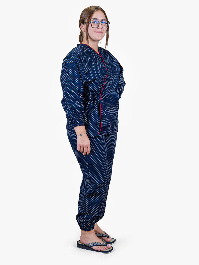 Japanischer Samue-Pyjama Damen – Arare