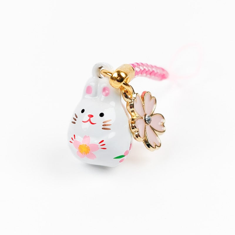 Japanischer Schlüsselanhänger - Glöckchen Kaninchen