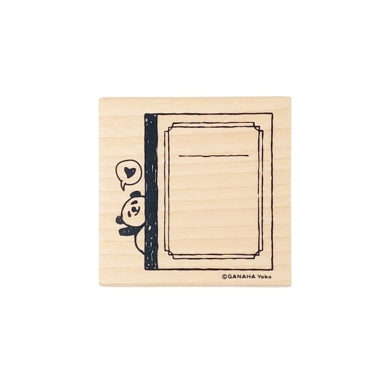 Japanischer Stempel - Panda Notizen