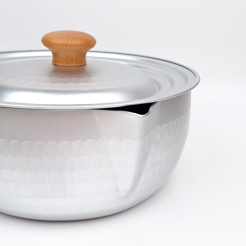 Japanischer Topfdeckel Holzgriff 16–20 cm