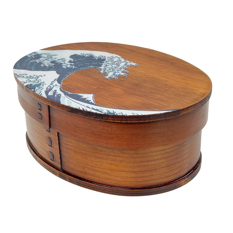 Japanisches Bento die große Welle