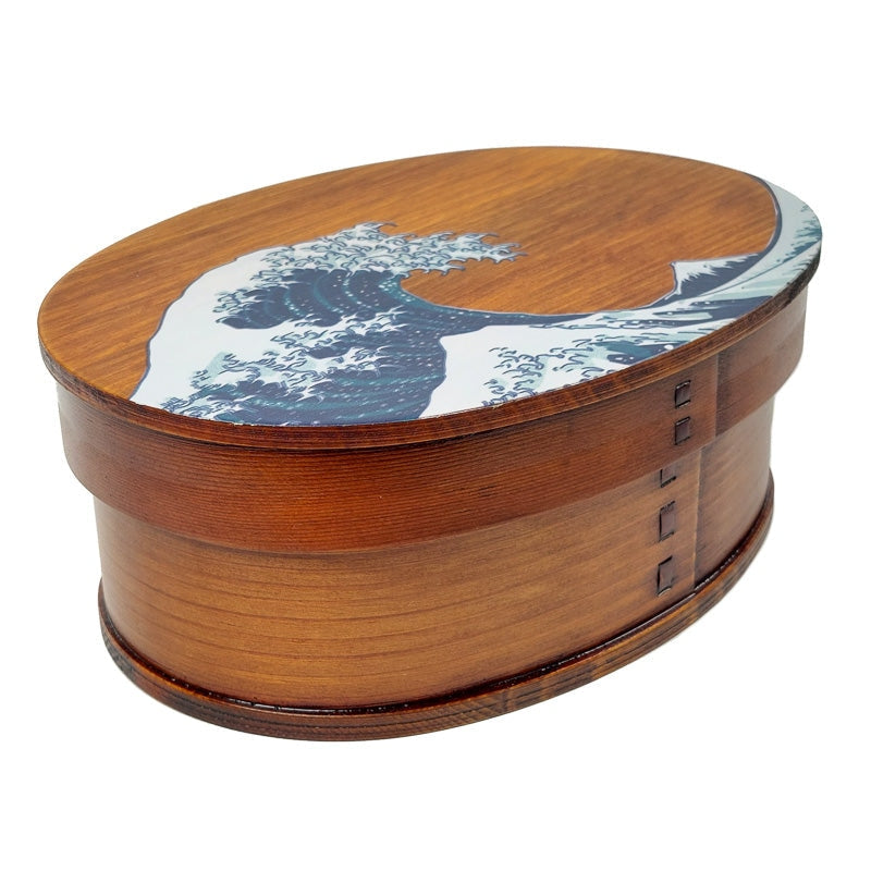 Japanisches Bento die große Welle