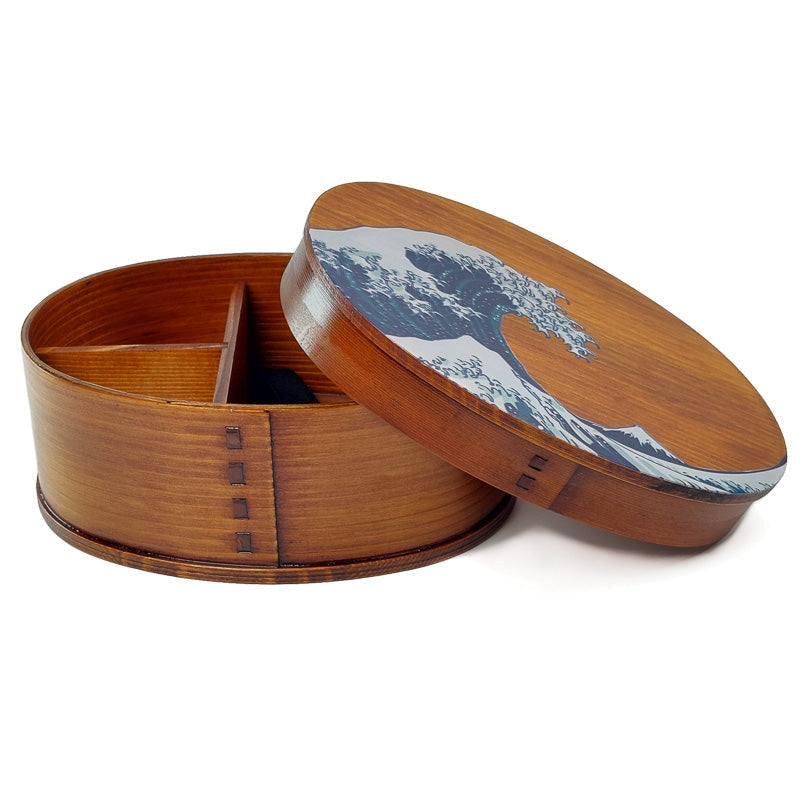 Japanisches Bento die große Welle