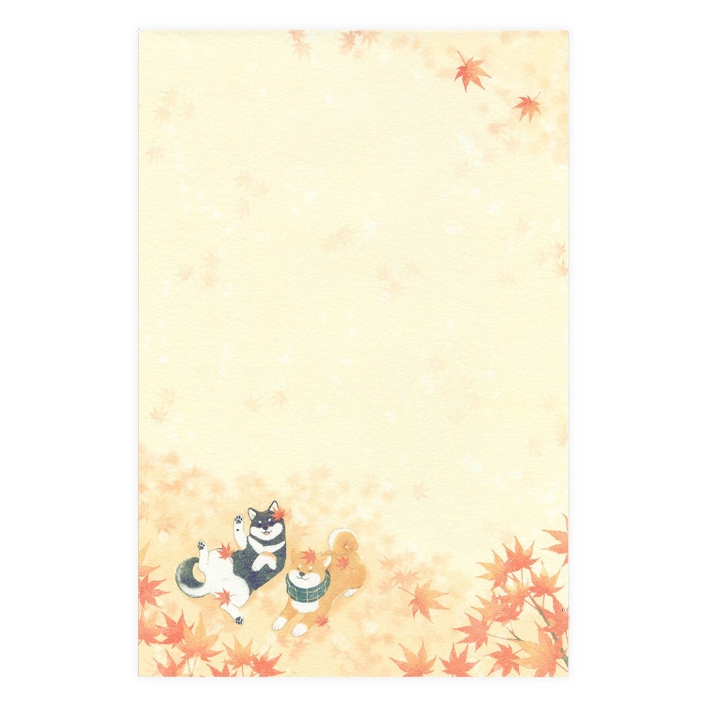 Japanisches Briefpapier - Shiba & Momiji