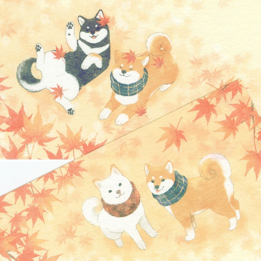 Japanisches Briefpapier - Shiba & Momiji