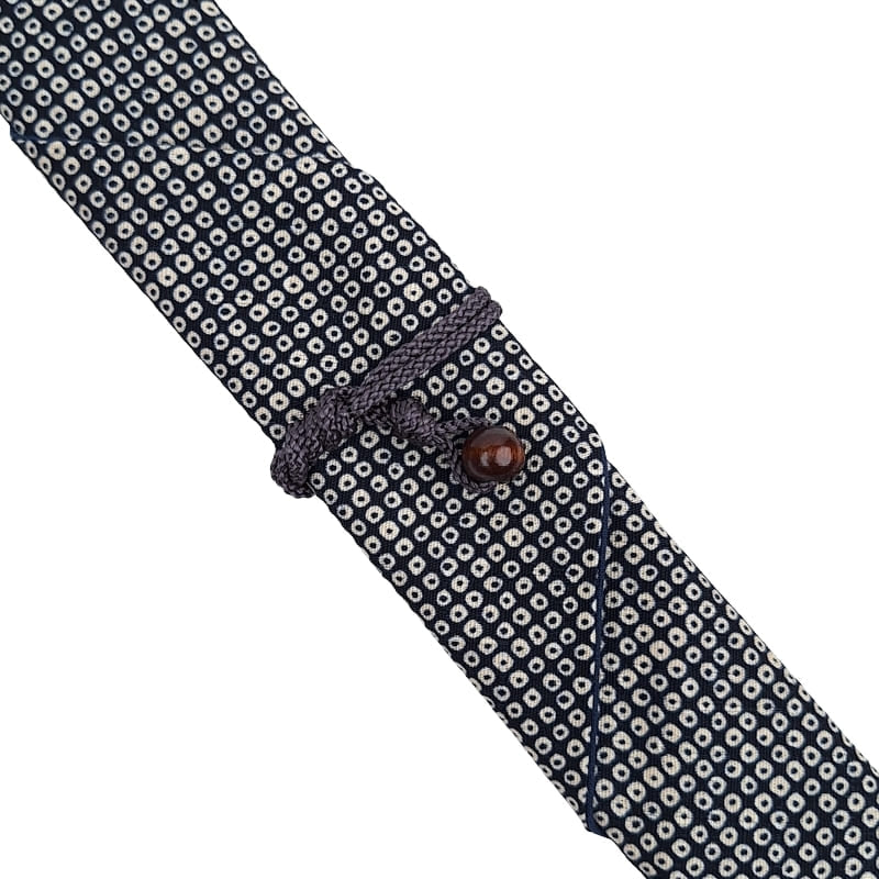Japanisches Essstäbchen-Etui - Kanoko Blau