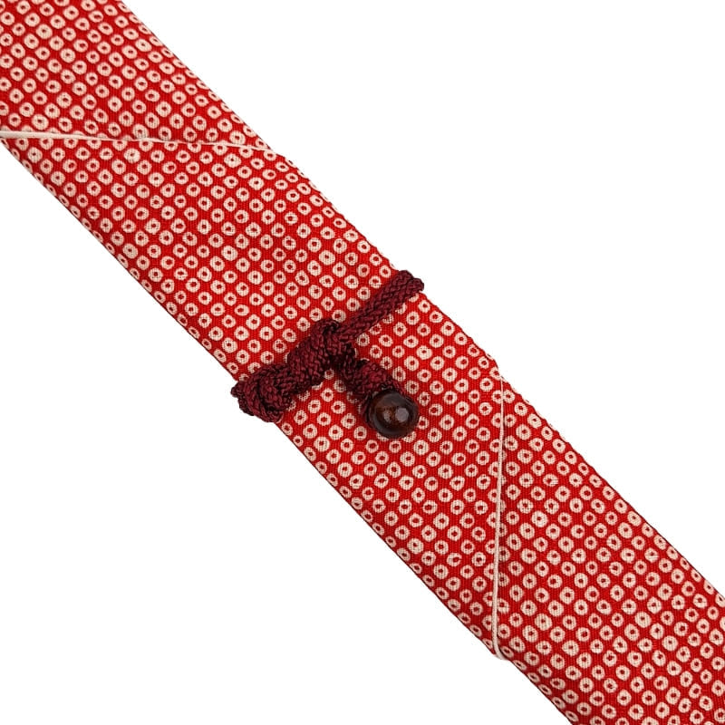 Japanisches Essstäbchen-Etui - Kanoko Rot