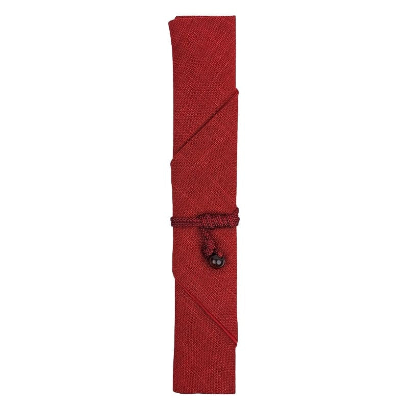 Japanisches Essstäbchen-Etui - Rot
