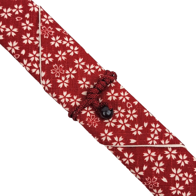 Japanisches Essstäbchen-Etui - Sakura Rot
