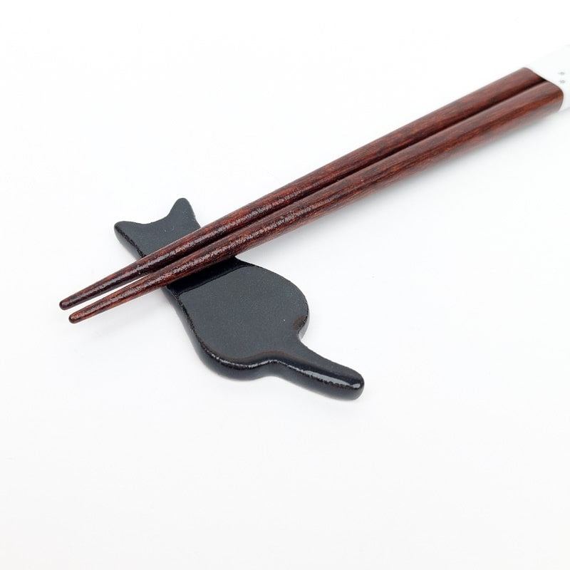 Japanisches Essstäbchen-Set – Black Cat