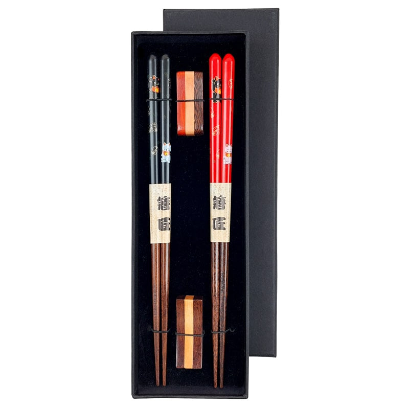 Japanisches Essstäbchen-Set Good Luck