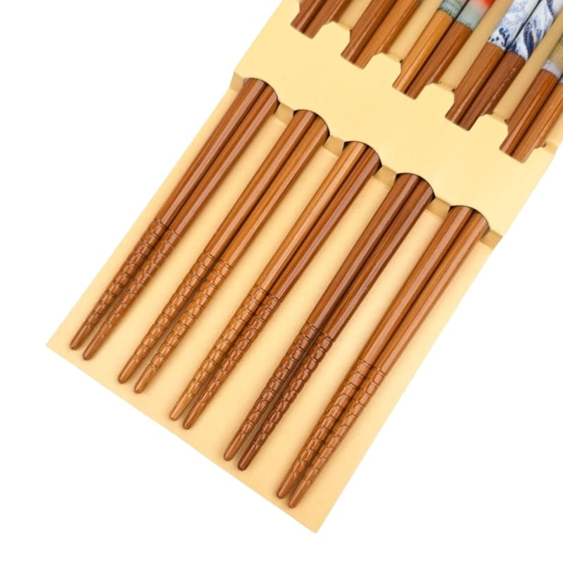 Japanisches Essstäbchen-Set - Ukiyo-e