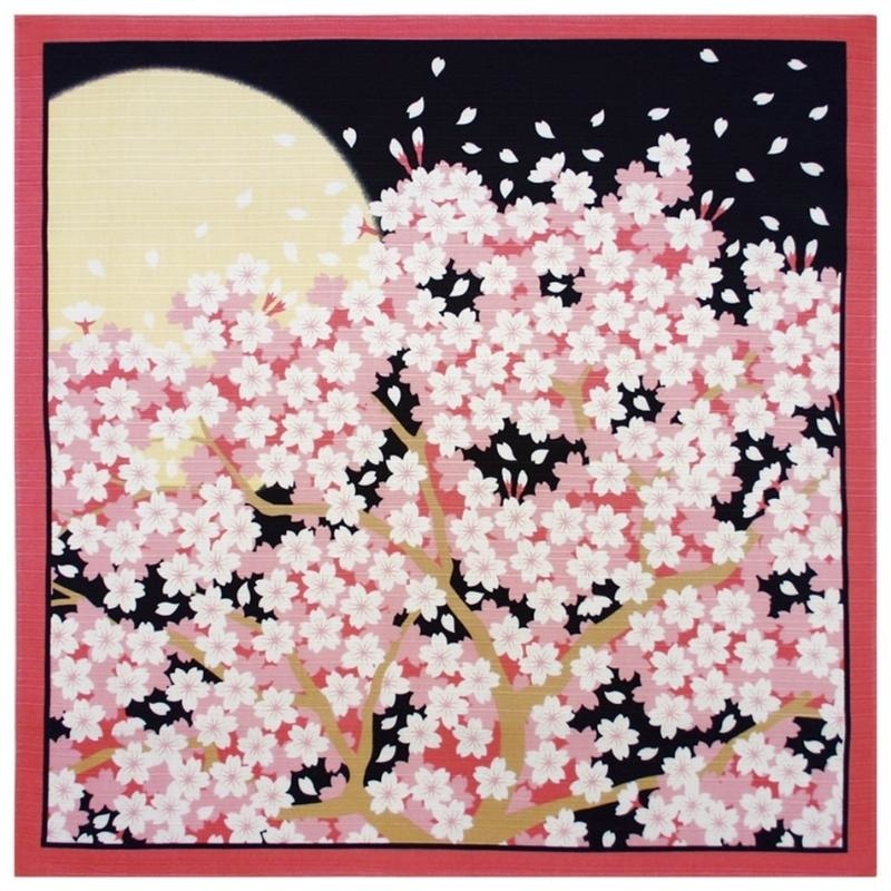 Japanisches Furoshiki - Sakura - 50x50 cm