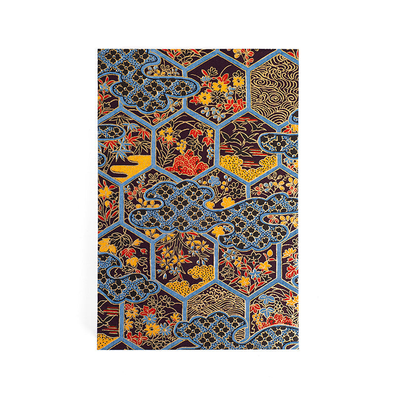 Japanisches Goshuin-Stempelbuch aus Mino-Washi-Papier von Kikkō