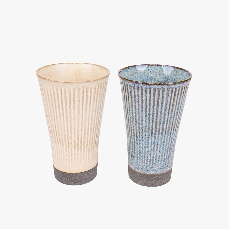 Japanisches Großer Becher Set – 2 Stück