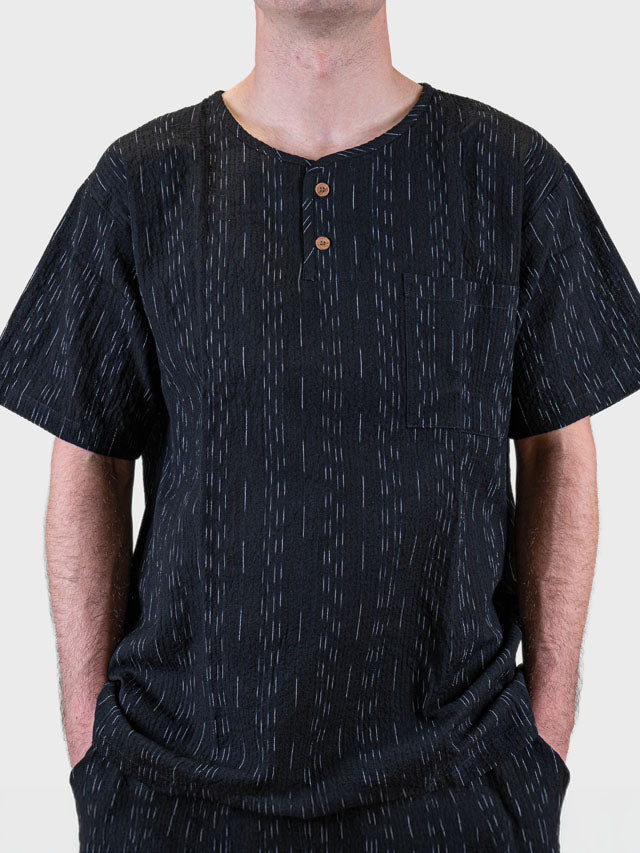 Japanisches Jinbei Herren – Kuro