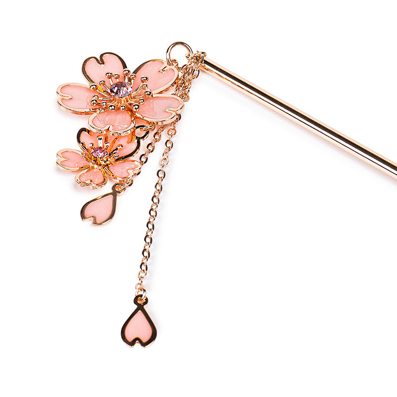Japanisches Kanzashi - Sakura Blüten