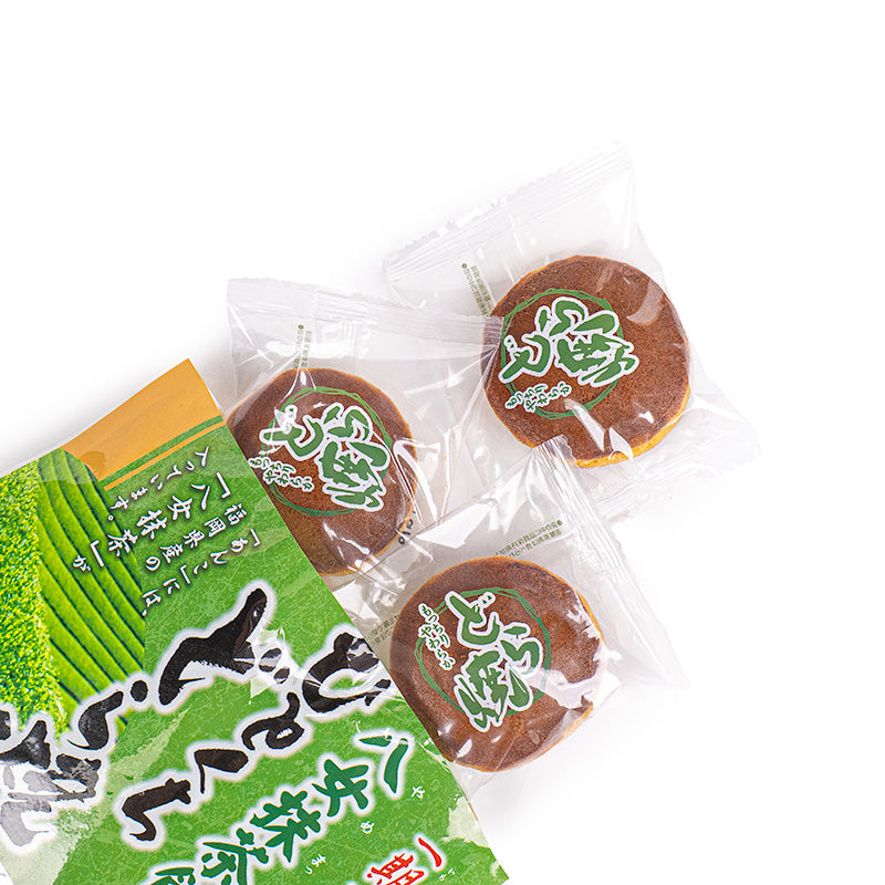 Japanisches Mini Dorayaki mit Matcha