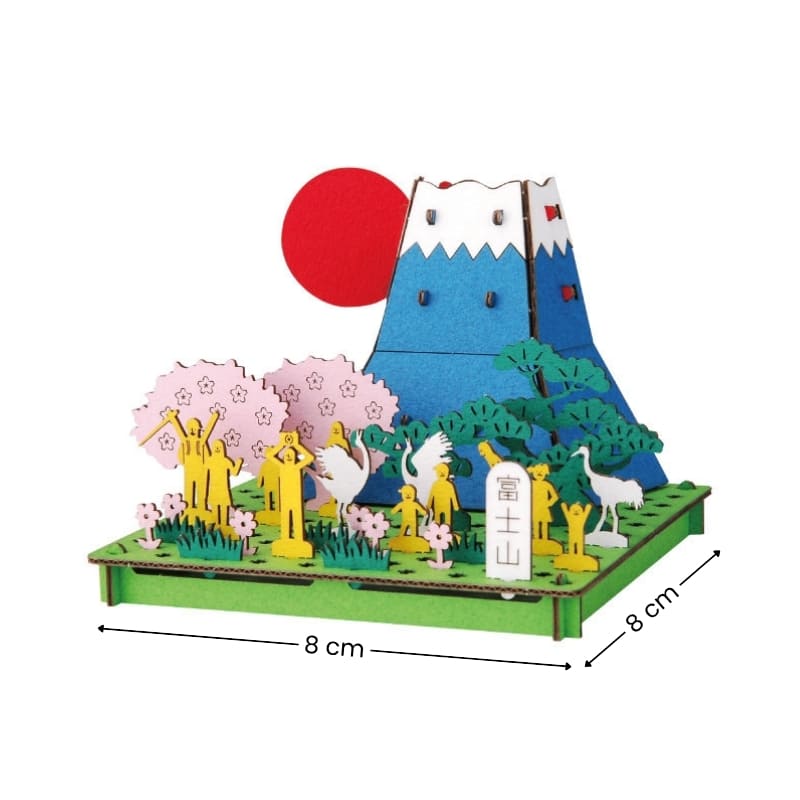 Japanisches Miniaturmodell - Berg Fuji