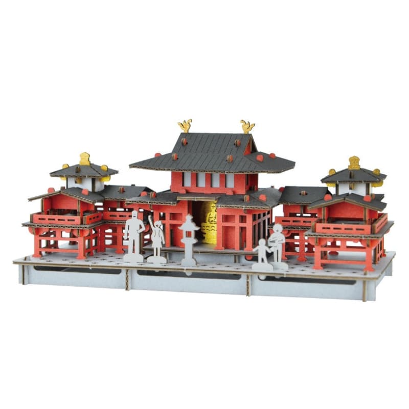 Japanisches Miniaturmodell - Byōdō-in-Tempel