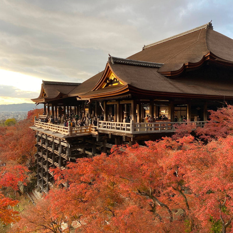 Japanisches Miniaturmodell - Kiyomizu-dera-Tempel