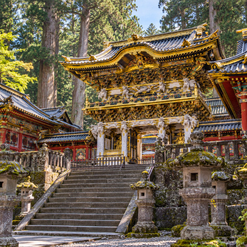 Japanisches Miniaturmodell - Nikkō-Tōshō-gū-Schrein