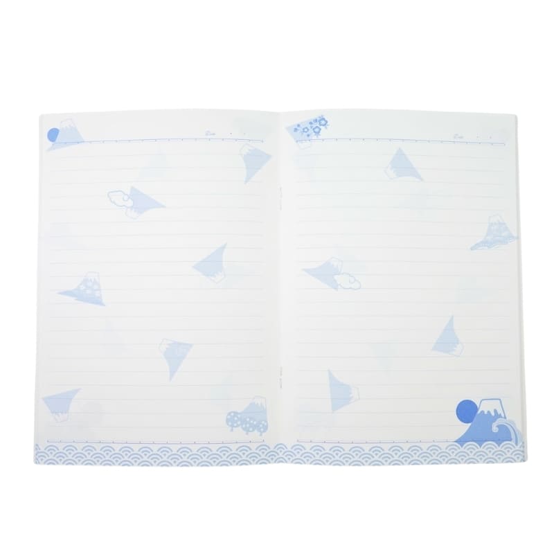 Japanisches Notizbuch Fujisan & Seigaiha