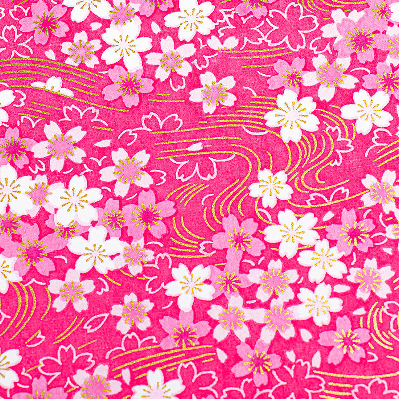 Japanisches Notizbuch Goshuin Mino Washi Blossom